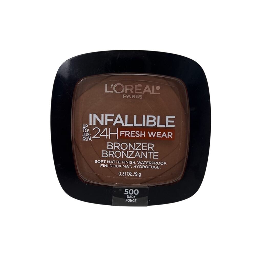 L’Oreal Infallible 24hr fresh wear soft matte finish bronzer 500 dark